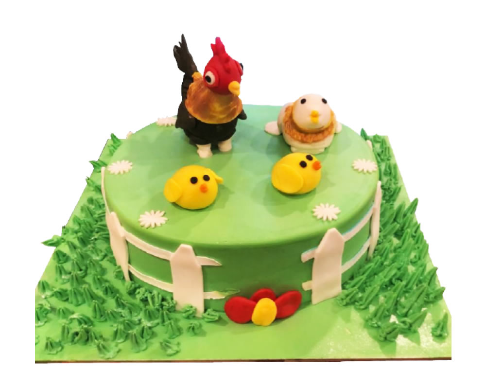 Bird Theme Cake