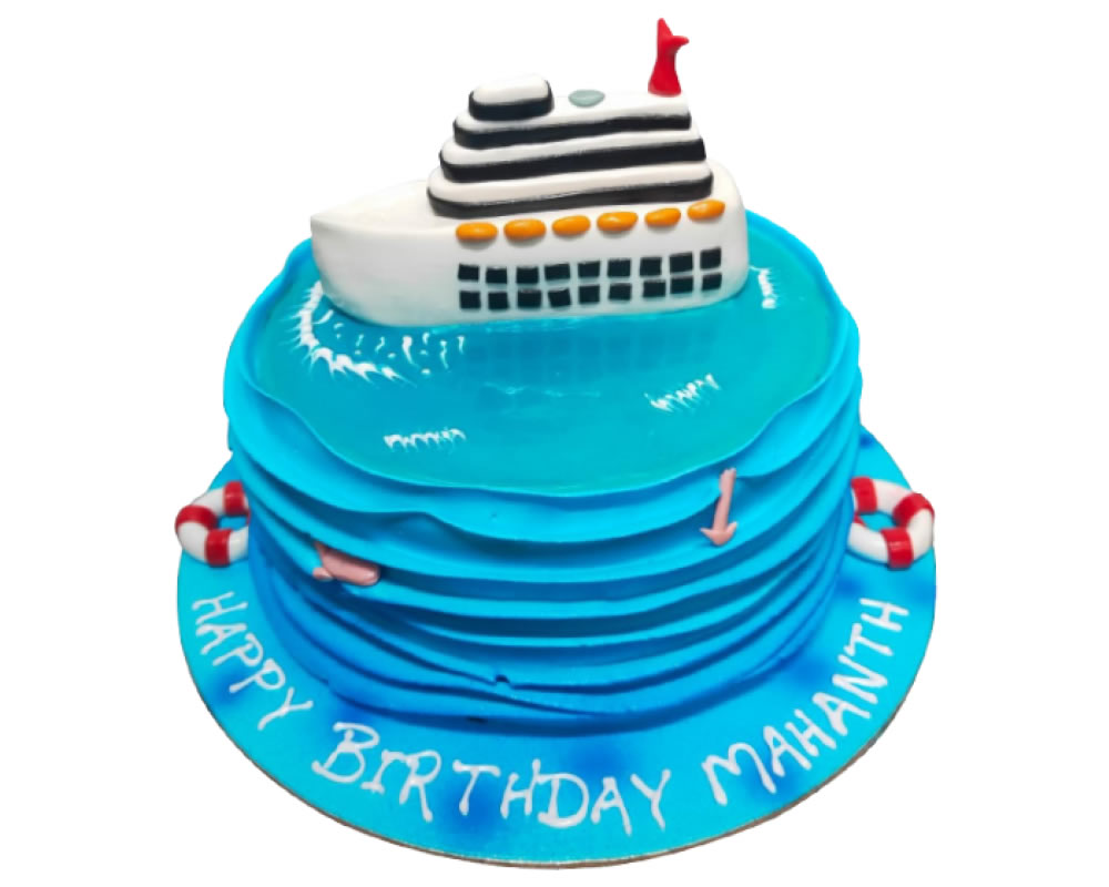 Boat & Sea Cake